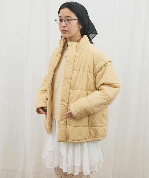 fig London（フィグロンドン） コート アウター puff 2way coat