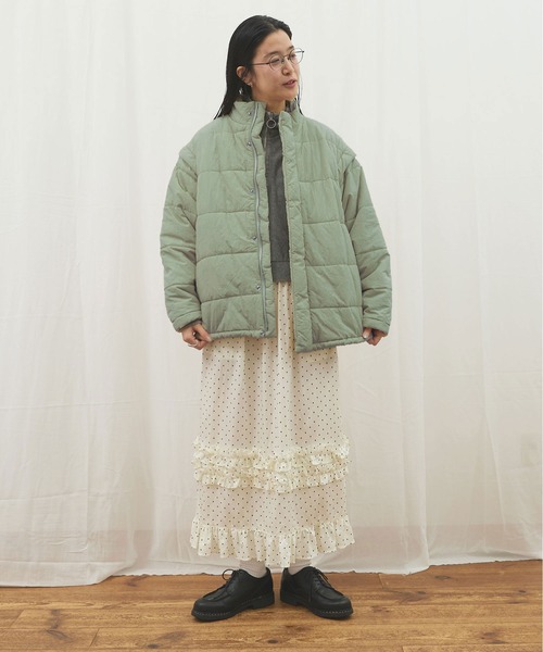 fig London（フィグロンドン） コート アウター puff 2way coat