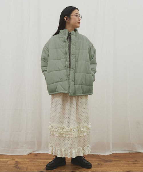 fig London（フィグロンドン） コート アウター puff 2way coat