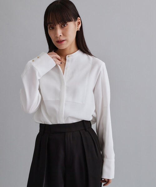 OPAQUE.CLIP（オペークドットクリップ） ブラウス シャツ 「es」ブザム