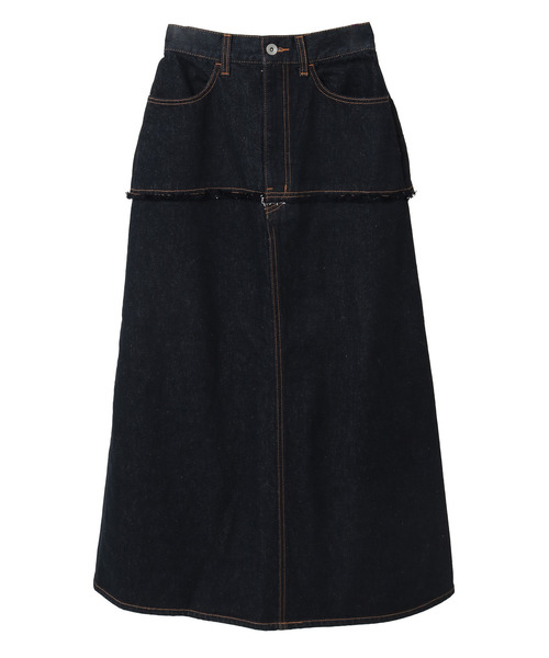 CONVERSE TOKYO デニムスカート 「HL」LACE-UP DENIM SKIRT RIGID (SET