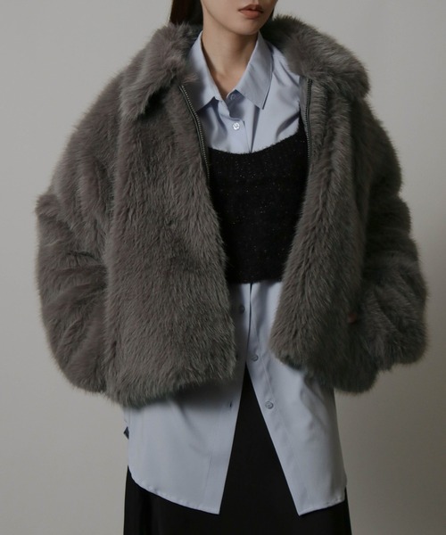 Social GIRL（ソーシャルガール） コート アウター フロントジップ