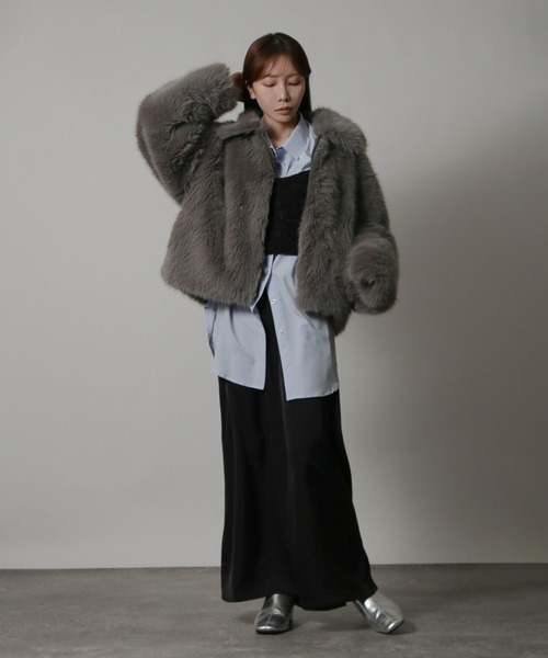 Social GIRL（ソーシャルガール） コート アウター フロントジップ