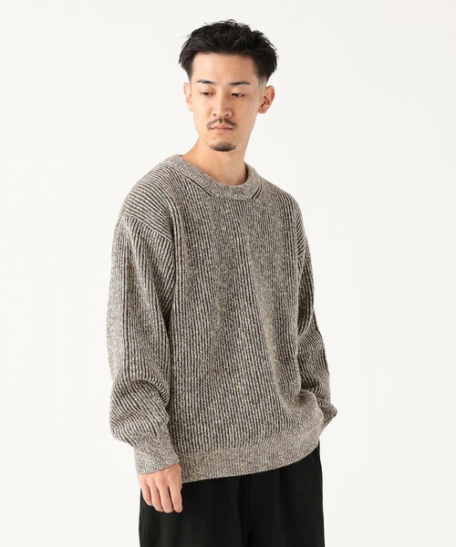 B：MING by BEAMS（ビーミング by ビームス） セーター ニット 5ゲージ