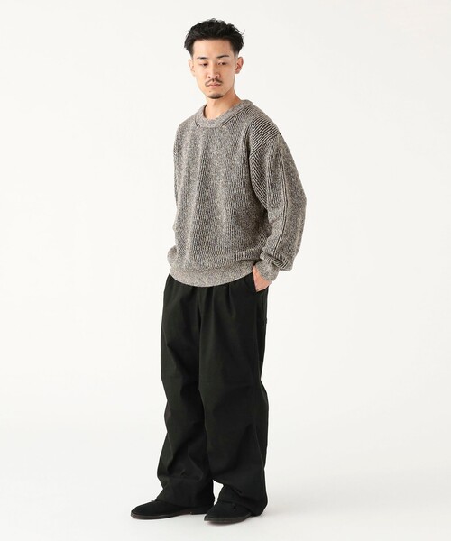 ロンハーマン別注 デミリーニット xs メランジクルーネックニット DEMYLEE for Ron Herman V Neck Knit Pullover 10.26(Sat) New Arrival
