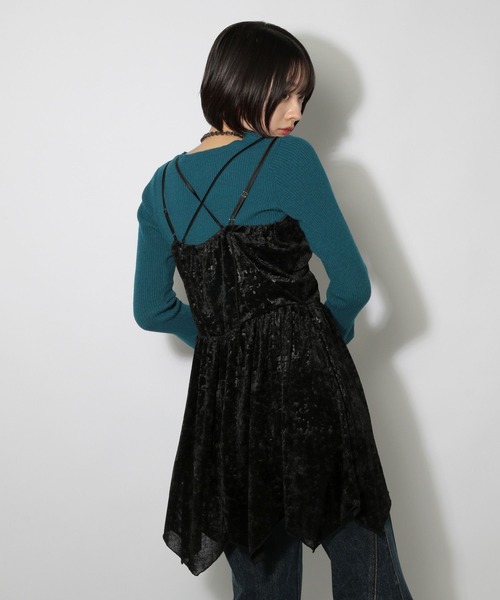 PAGEBOY（ページボーイ） チュニック ベロアチュニックワンピース