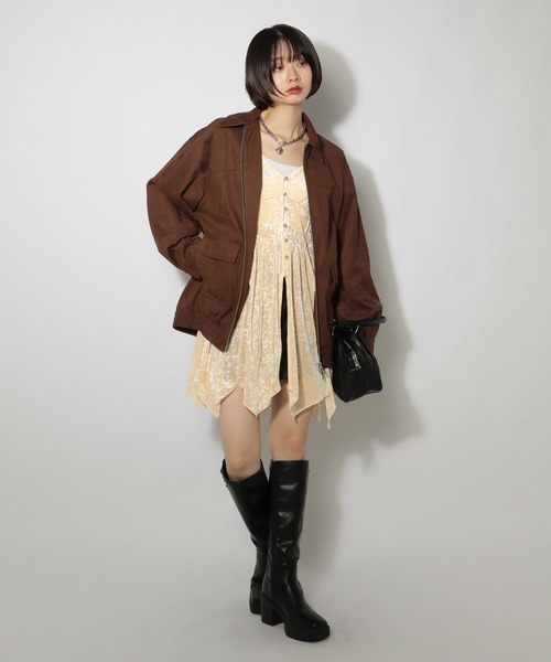 PAGEBOY(ページボーイ) チュニック ベロアチュニックワンピース PAGEBOY(ページボーイ) チュニック ベロアチュニックワンピース