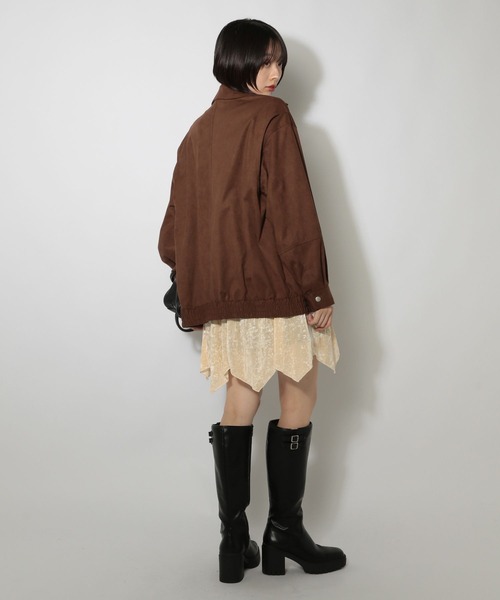 PAGEBOY（ページボーイ） チュニック ベロアチュニックワンピース