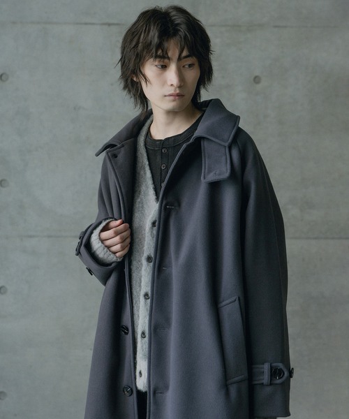 RATTLE TRAP（ラトルトラップ） ステンカラーコート コート フェイク