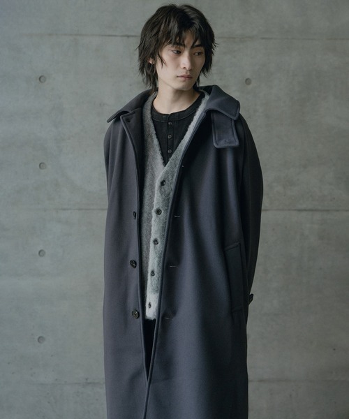 RATTLE TRAP（ラトルトラップ） ステンカラーコート コート フェイク