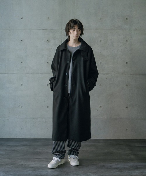 RATTLE TRAP（ラトルトラップ） ステンカラーコート コート フェイク