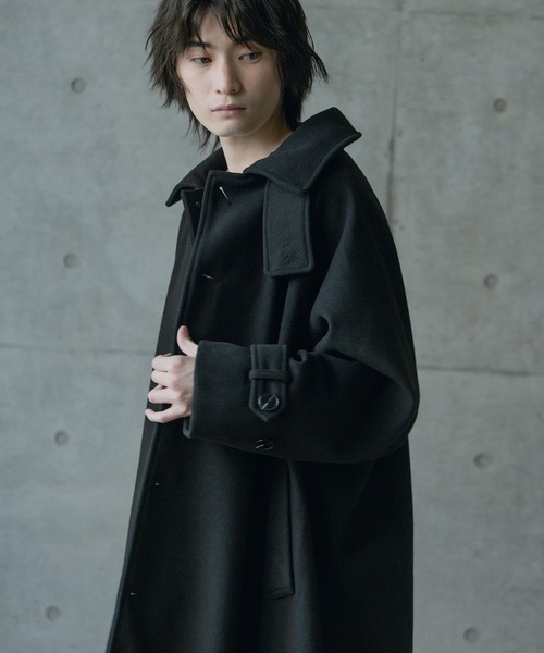 RATTLE TRAP（ラトルトラップ） ステンカラーコート コート フェイク