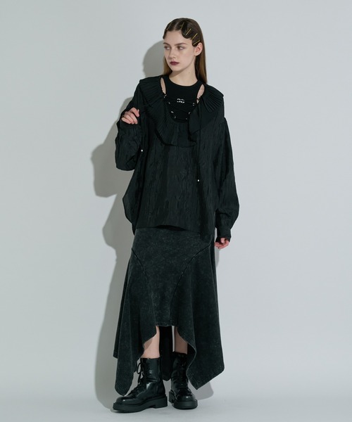 anna sui nyc ブラウス シャツ レースアップブラウス レディース