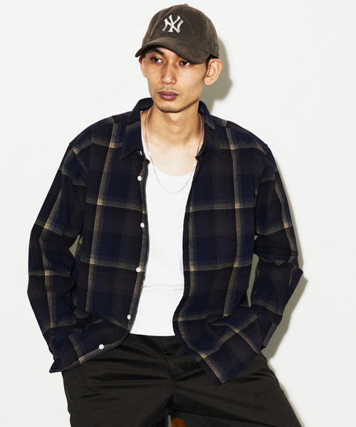JOURNAL STANDARD（ジャーナルスタンダード） シャツ オンブレチェック