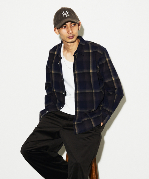 JOURNAL STANDARD（ジャーナルスタンダード） シャツ オンブレチェック