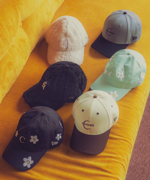 バナナマン ニューエラキャップ バ帽 新品未使用 ⑤ グレー&ブラック NEW ERA（ニューエラ） キャップ 帽子 レディース CALNAMUR FW25 940VS