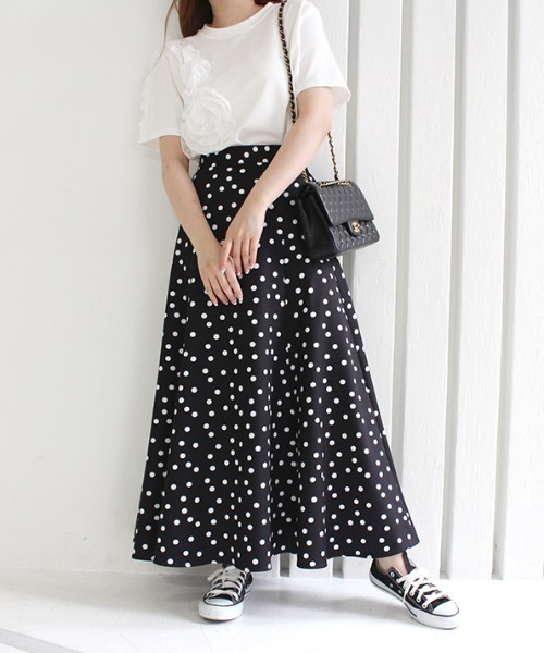 「MODE ROBE」 半袖カットソー FREE ブラック レディース_画像3