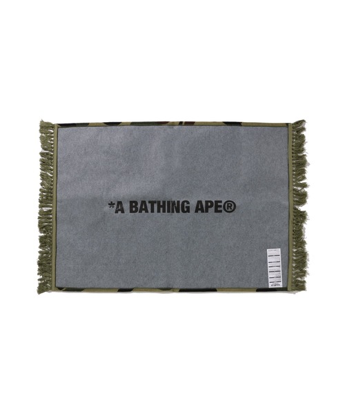 A BATHING APE マット バスマット 玄関マット ラグ オールサファリ A BATHING APE マット バスマット 玄関マット ラグ オールサファリ A