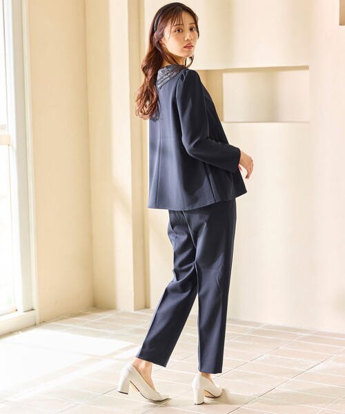 Feroux（フェルゥ） セットアップ 2WAYレースカラー美シルエット