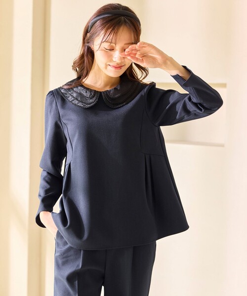 Feroux（フェルゥ） セットアップ 2WAYレースカラー美シルエット