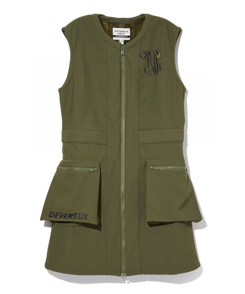 DEVEREUX GOLF オールインワン WOMEN 三層フリースジャンプスカート