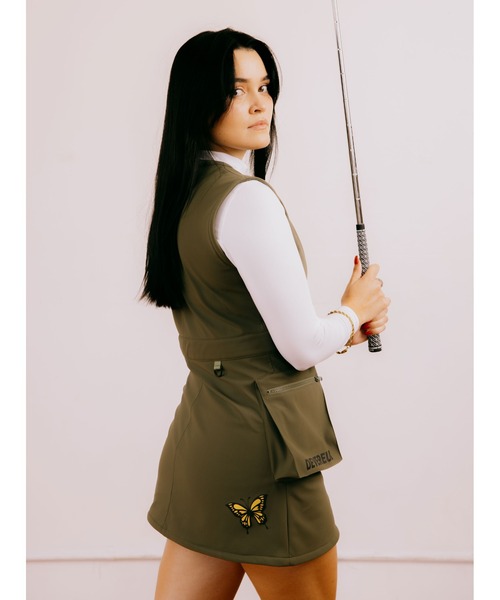 DEVEREUX GOLF オールインワン WOMEN 三層フリースジャンプスカート