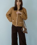 ショルダーバッグ バッグ カットワークエコレザ...の詳細画像5