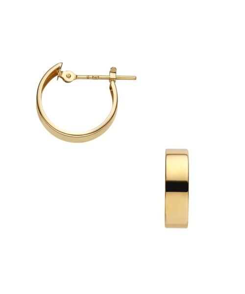 VENDOME AOYAMA（ヴァンドーム青山） ピアス K18 フープ ピアス(中