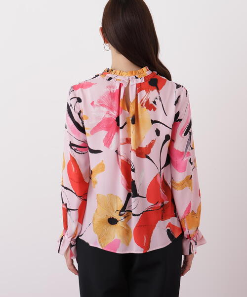 PINKY&DIANNE（ピンキー アンド ダイアン） ブラウス シャツ フラワー