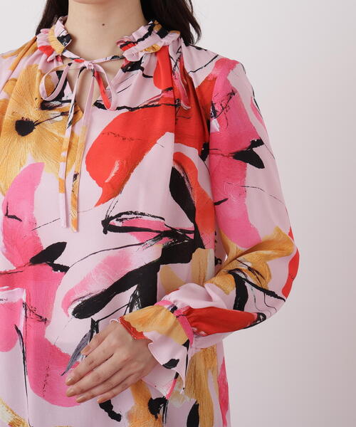 PINKY&DIANNE（ピンキー アンド ダイアン） ブラウス シャツ フラワー