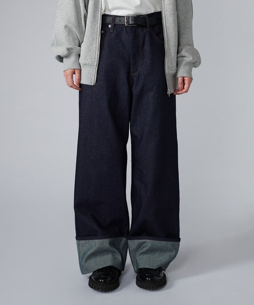 「ONCILY」 スキニーデニムパンツ SMALL インディゴブルー メンズ_画像2