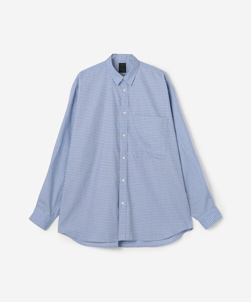 【完売品】daiwa pier39 ダイワピア シャツ Sサイズ　ブルー DAIWA PIER39 (ダイワピア39) TECH BAND COLLAR SHIRTS L/S / テック