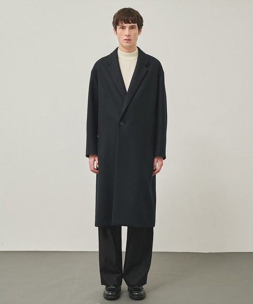 STUDIOUS（ステュディオス） チェスターコート コート Super140 Wool