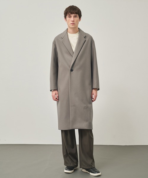 STUDIOUS（ステュディオス） チェスターコート コート Super140 Wool