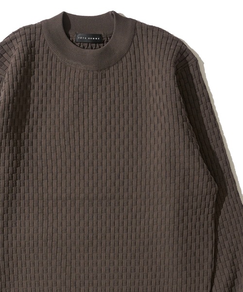 TETE HOMME（テット オム） セーター ニット 「WEB限定」ブリスター