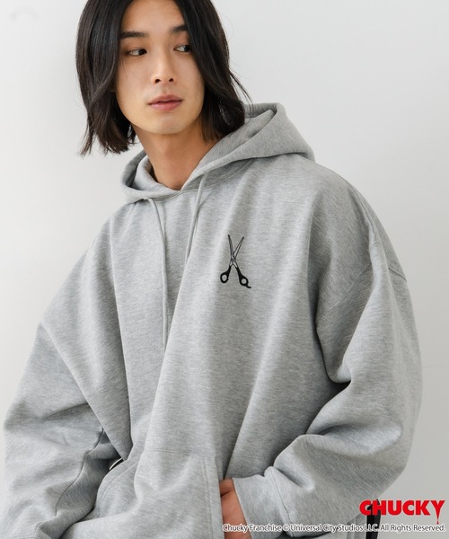 UNIT（NIXON） パーカー 「CHUCKY/チャッキー」オリジナルデザイン 裏