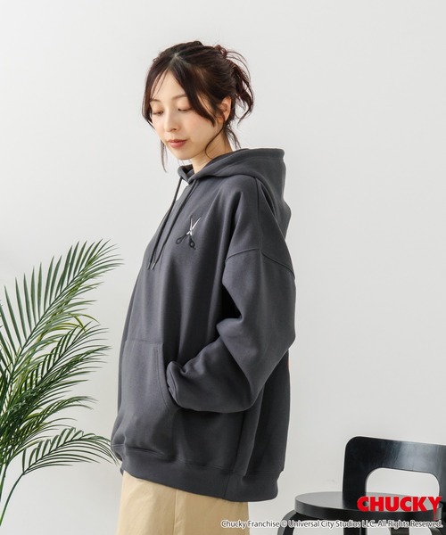 UNIT（NIXON） パーカー 「CHUCKY/チャッキー」オリジナルデザイン 裏