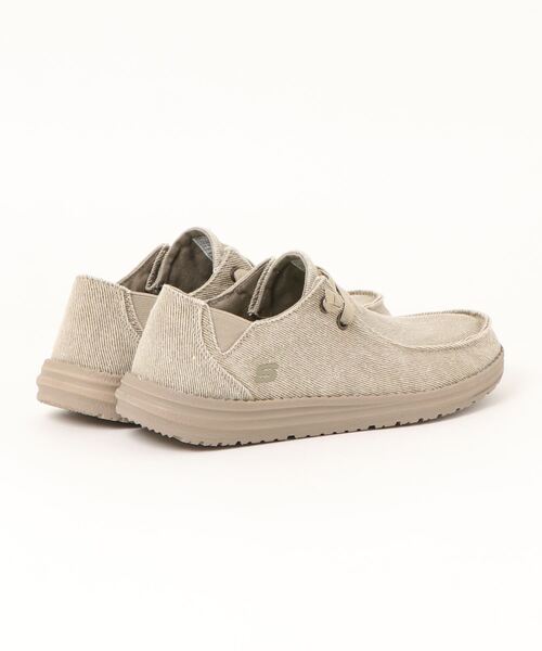 「SKECHERS」 スリッポン 28.0cm ブラック メンズ_画像2