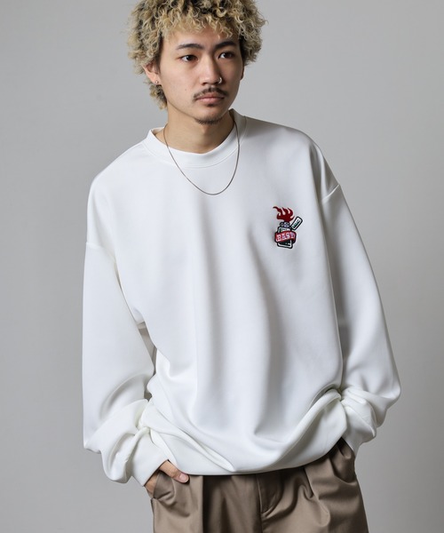 ARCHIVIO アルチビオ　ダンボールニット　スウェット　トレーナー　メンズ MYSELF ABAHOUSE（マイセルフ アバハウス） トレーナー スウェット