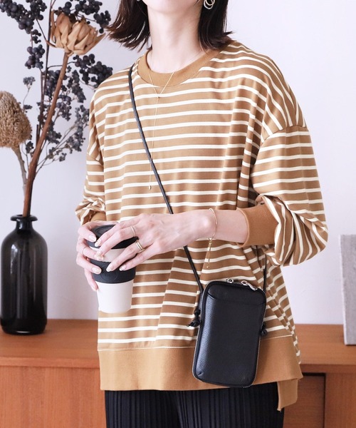 「reca」 長袖カットソー FREE ブラック系その他 レディース_画像3