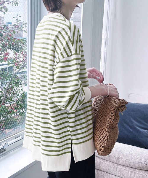 「reca」 長袖カットソー FREE ブラック系その他 レディース_画像9