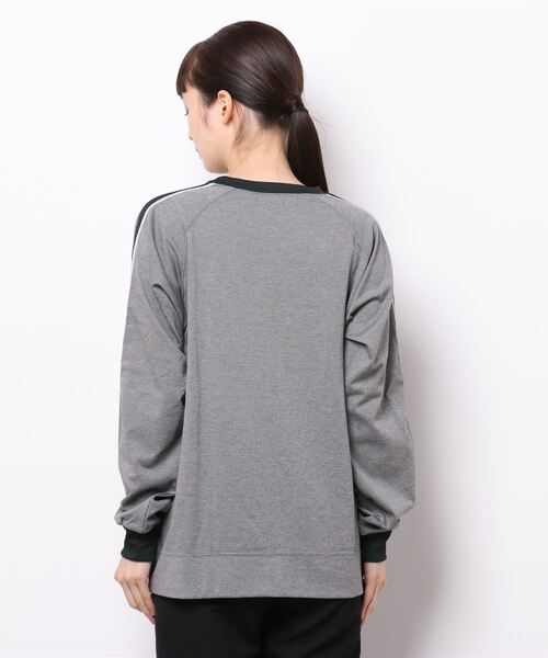 「H.A.K」 長袖カットソー FREE ネイビー レディース_画像3