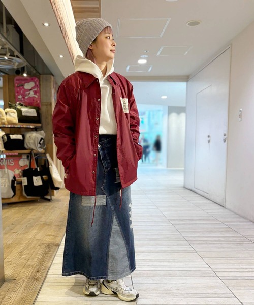 SNOOPY×OLD BETTY'S ブルゾン ジャンバー SNP Nylon Coach Jacket