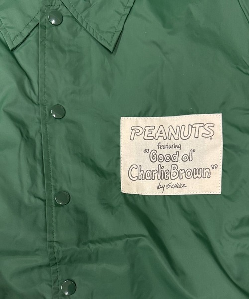 SNOOPY×OLD BETTY'S ブルゾン ジャンバー SNP Nylon Coach Jacket