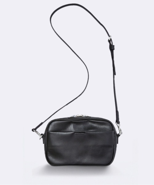 aniary アニアリ　ショルダーバッグ　ボディバッグ　ブラック レザー aniary（アニアリ） 最大50%☆1/25限定 正規取扱店 ボディバッグ