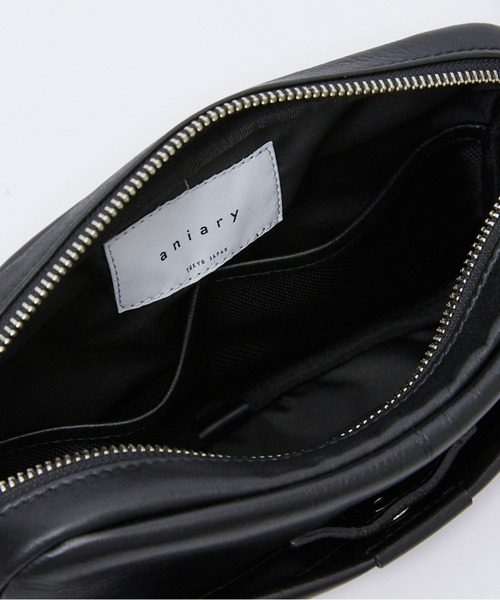 「aniary」 ショルダーバッグ FREE ブラック×ブラック メンズ_画像6