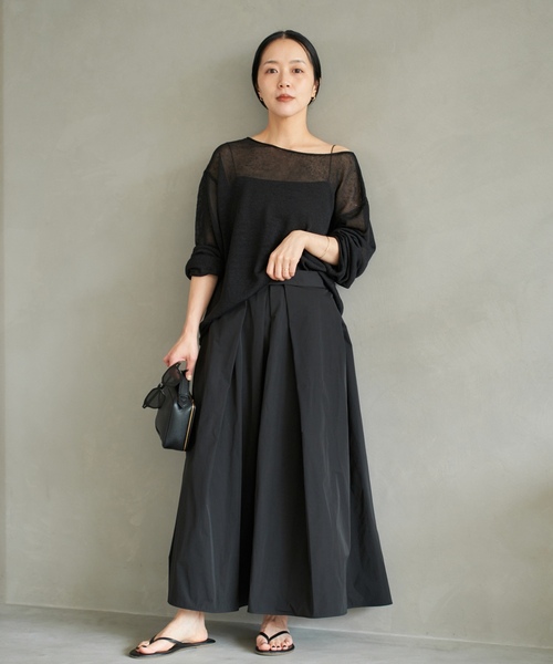 「Plage」 スカート 34 ブラック レディース_画像2