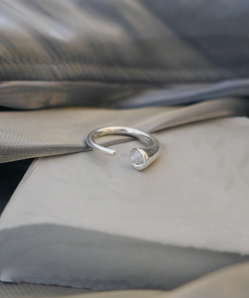 「e.m.」 リング L シルバー レディース_画像4