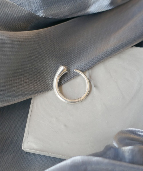 「e.m.」 リング L シルバー レディース_画像6