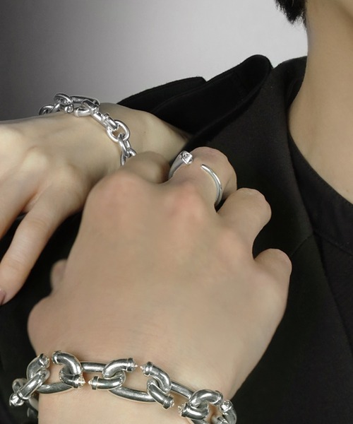 「e.m.」 リング L シルバー レディース_画像7